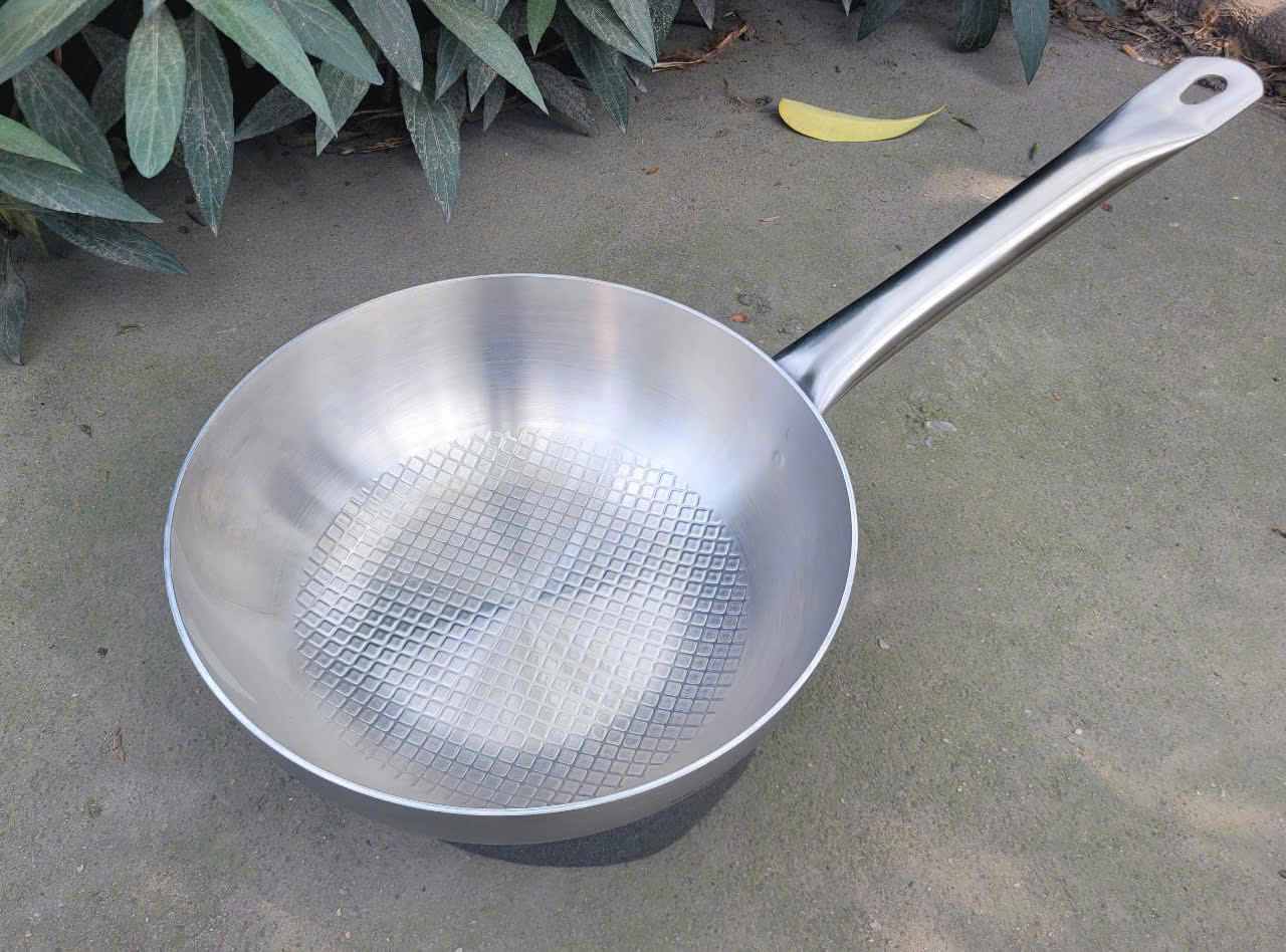 Chảo xào inox 3 lớp nguyên khối Edelkochen Cosy Prism Collection 26cm -1431