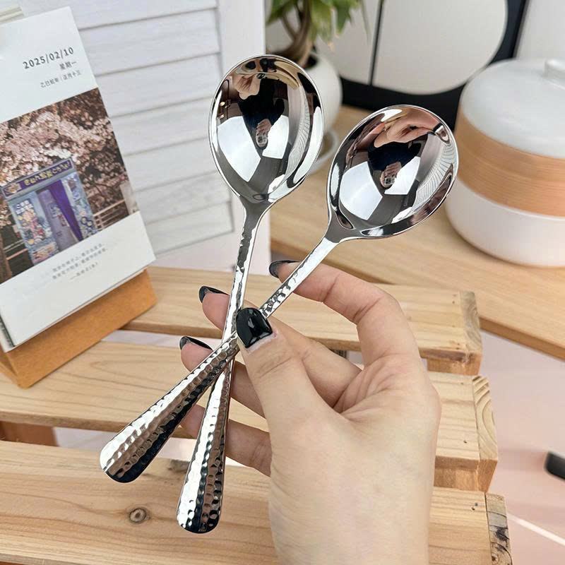 Thìa hoạ tiết kim cương inox 18/10 Chockmen CKM-AL854S