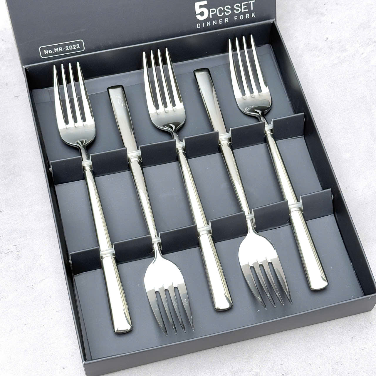 Hộp 5 dĩa cỡ to inox 304 Myresto 21cm MR-2022