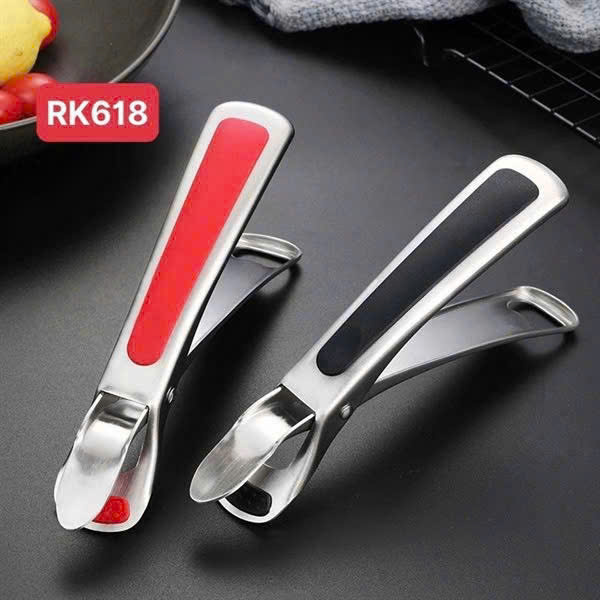 Kẹp đĩa inox OYT-AL618B (màu đen)
