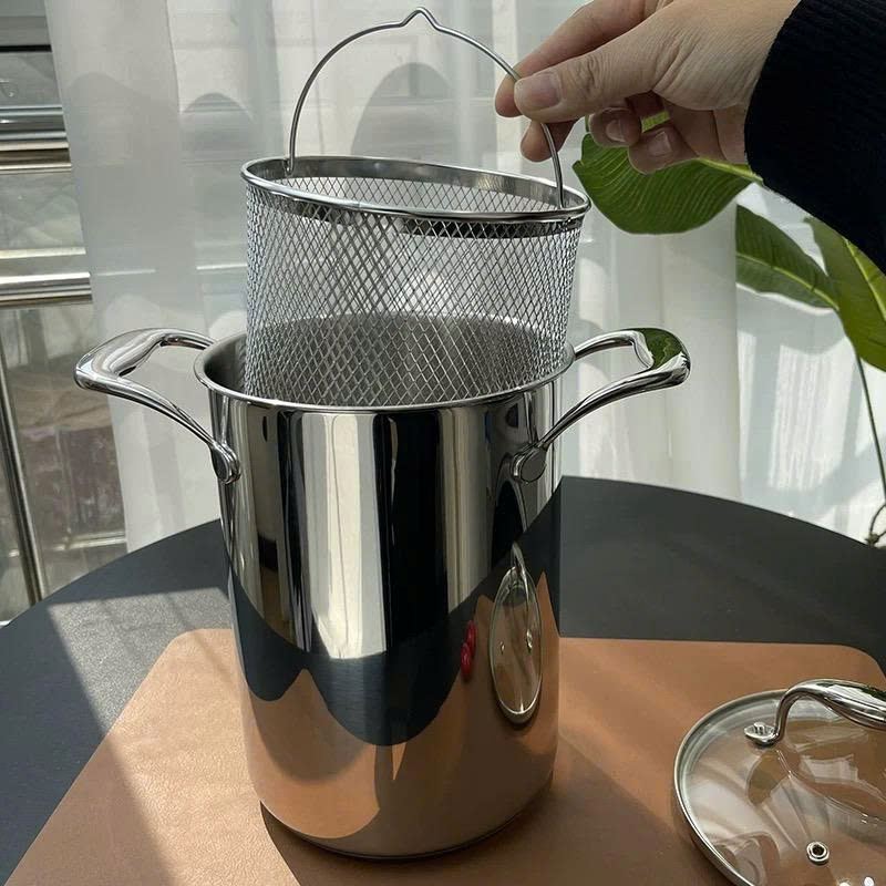 Nồi sâu lòng có lưới lọc 16cm  APR-G63P16