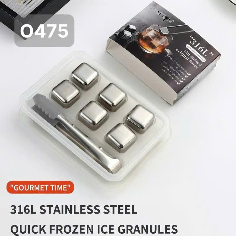 Hộp 6 viên đã inox 316 OYATTON - O475, Model: OYT-AL475P6